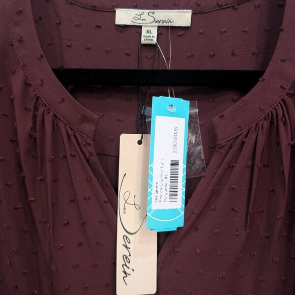 Les Serein Peyton Clip Dot Tunic - Picture 4 of 4